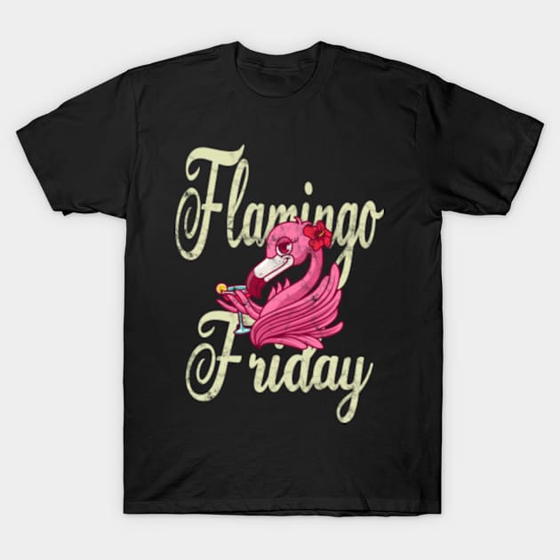 Flamingo Friday T-Shirt by FromBerlinGift